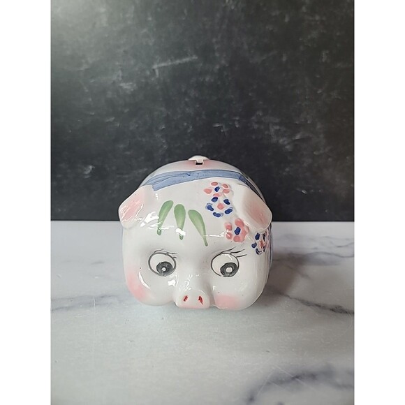 Vintage Ceramic Piggy Bank - Picture 1 of 10